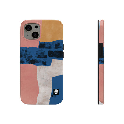 "Interacción de luces y sombras: un collage abstracto" - The Alien Tough Phone Cases