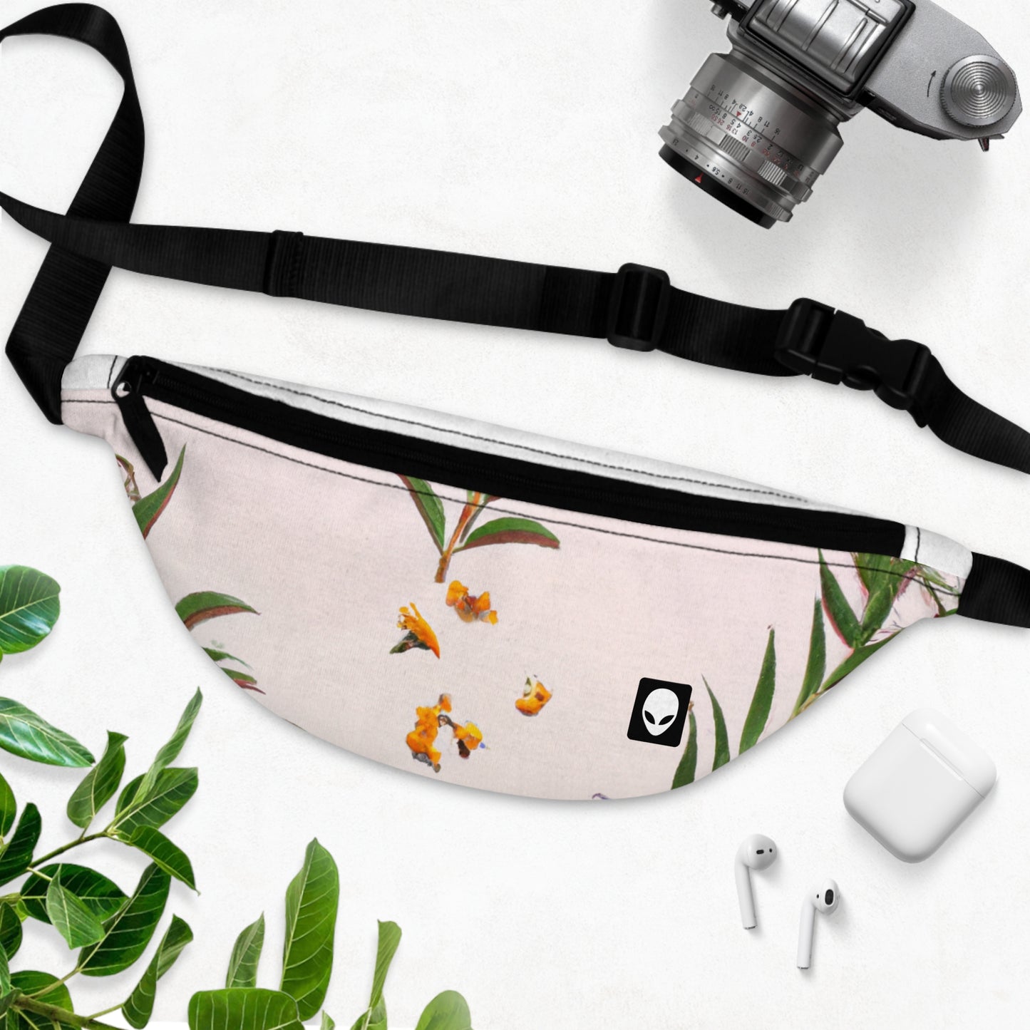 "Explorando la paleta de la naturaleza: un experimento en arte abstracto" - The Alien Fanny Pack