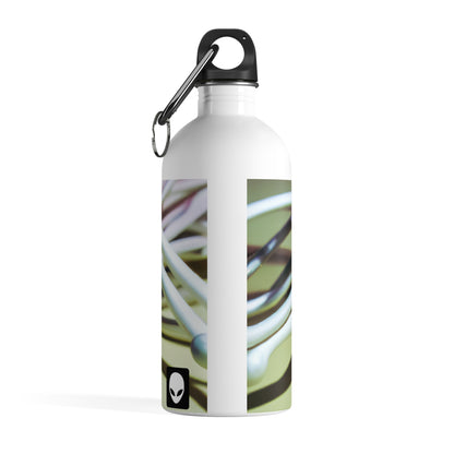 "Abstract Artistry: Constructing Emotion from Common Objects" - The Alien Stainless Steel Water Bottle