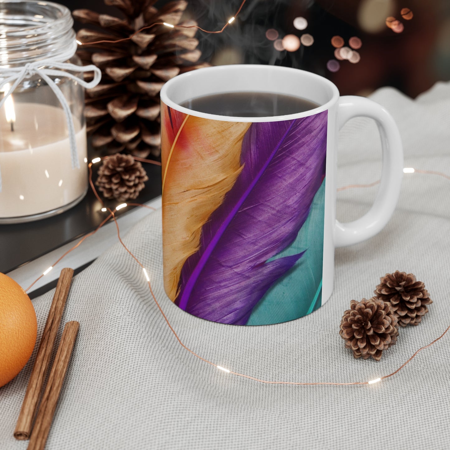 Prism Patterns - The Alien Ceramic Mug 11oz