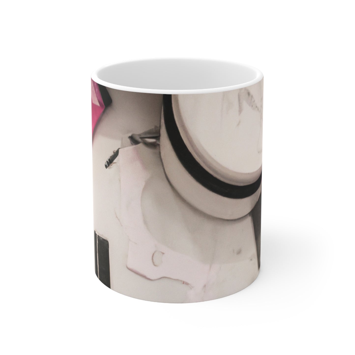 "A Reflection in the Bathroom" - The Alien Ceramic Mug 11 oz