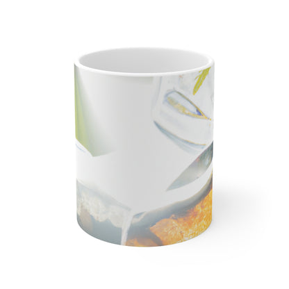 "Earth's Splendor: A Colorful Collage of Natural Wonders" - The Alien Ceramic Mug 11 oz