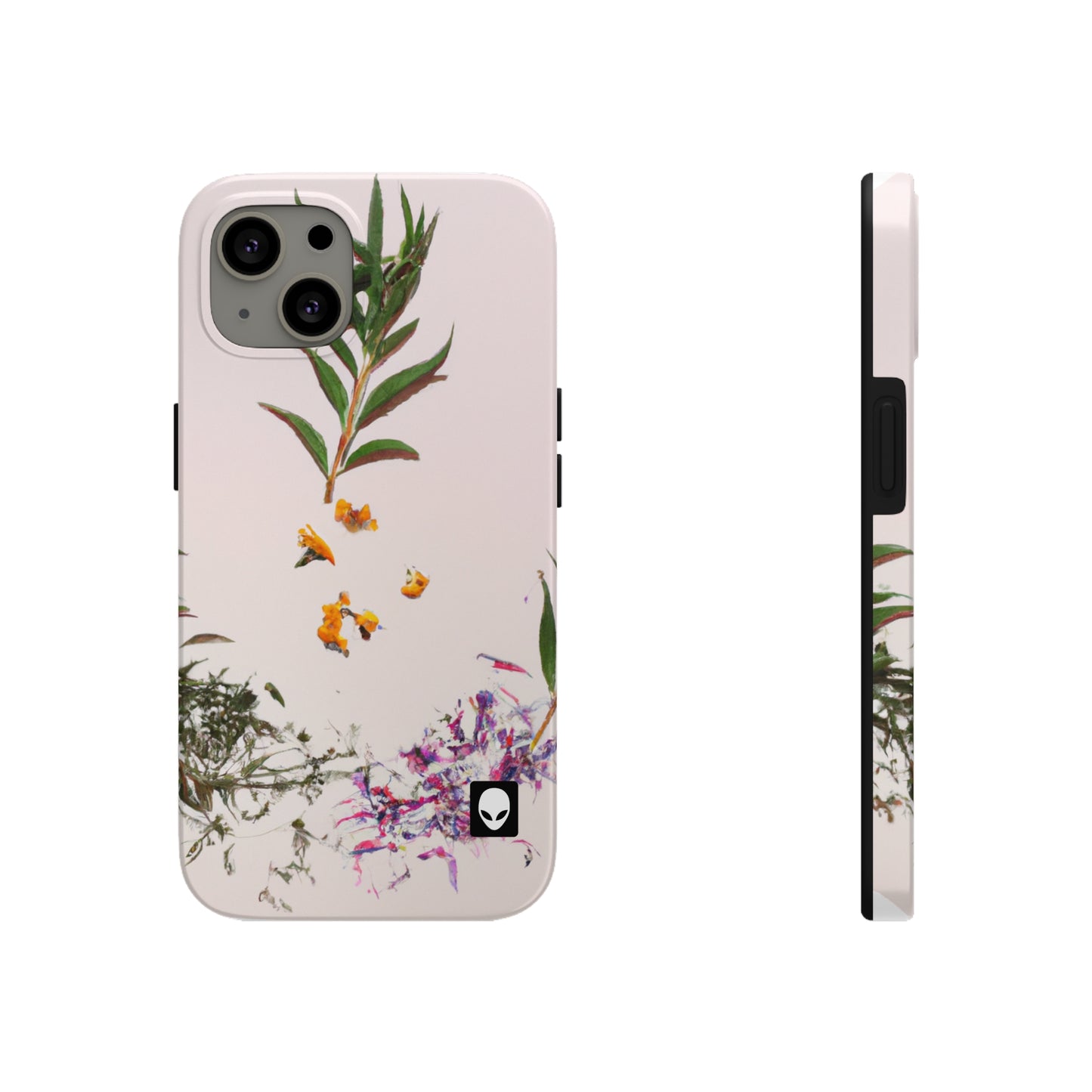 „Die Palette der Natur erkunden: Ein Experiment in der abstrakten Kunst“ – The Alien Tough Phone Cases