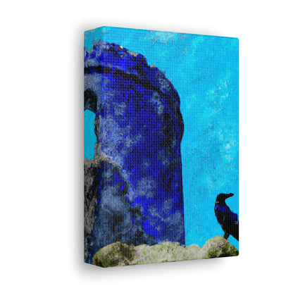 "Crow's Perch on a Waning Tower" - The Alien Canva