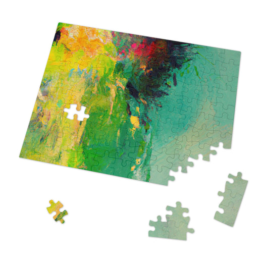 "A Lazy Summer's Day: An Abstract Ode" - The Alien Jigsaw Puzzle