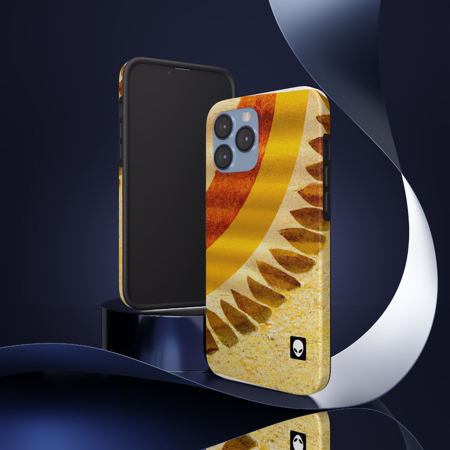 "A Natural Mosaic: Shapes and Colors from the Earth" - The Alien Tough Phone Cases