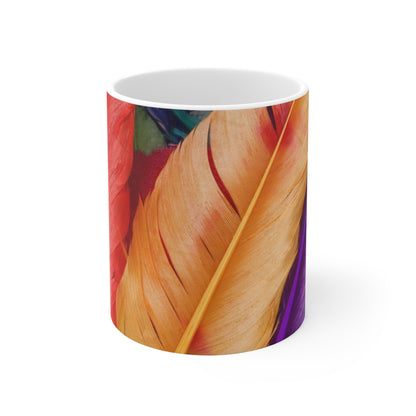 Prism Patterns - The Alien Ceramic Mug 11oz