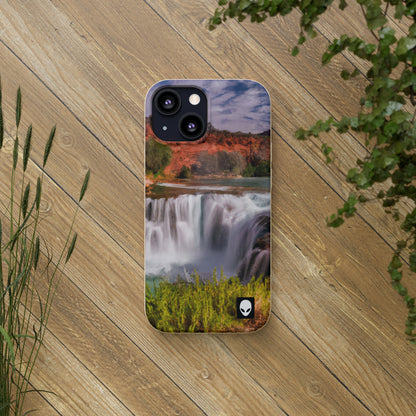 "Capturing Nature's Beauty: Crafting an Iconic Landscape in Vibrant Art" - The Alien Eco-friendly Cases