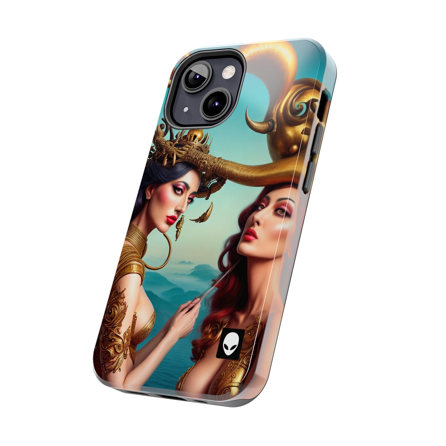 „Metaphorischer Wahnsinn: Eine Erkundung der surrealen Welten von Salvador Dalis“ – The Alien Tough Phone Cases