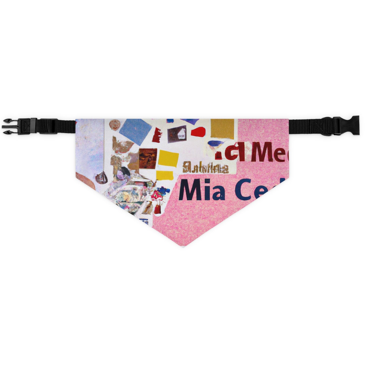 "Building an Online Identity: A Social Media Collage" - The Alien Pet Bandana Collar