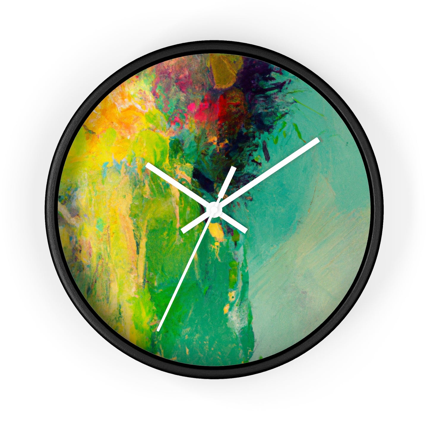 "A Lazy Summer's Day: An Abstract Ode" - The Alien Wall Clock