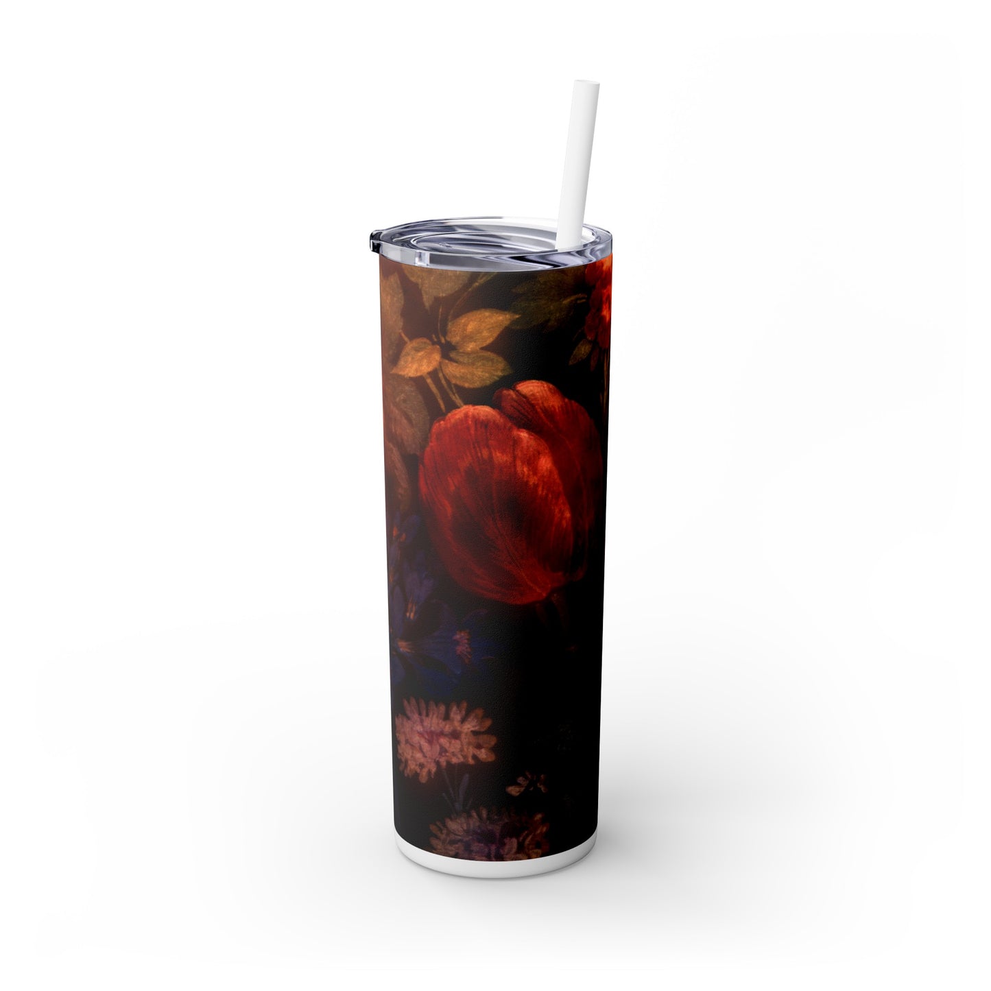 The Artistic Edge - The Alien Maars® Skinny Tumbler with Straw 20oz