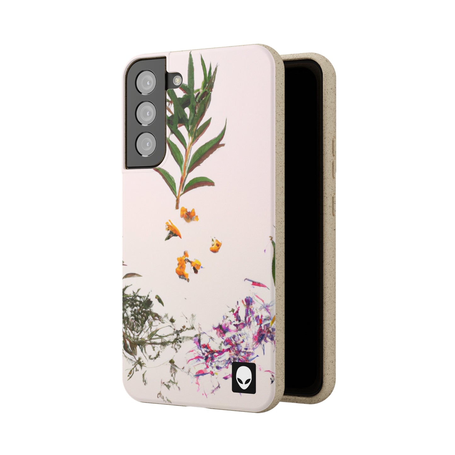 "Exploring Nature's Palette: An Experiment in Abstract Art" - The Alien Eco-friendly Cases