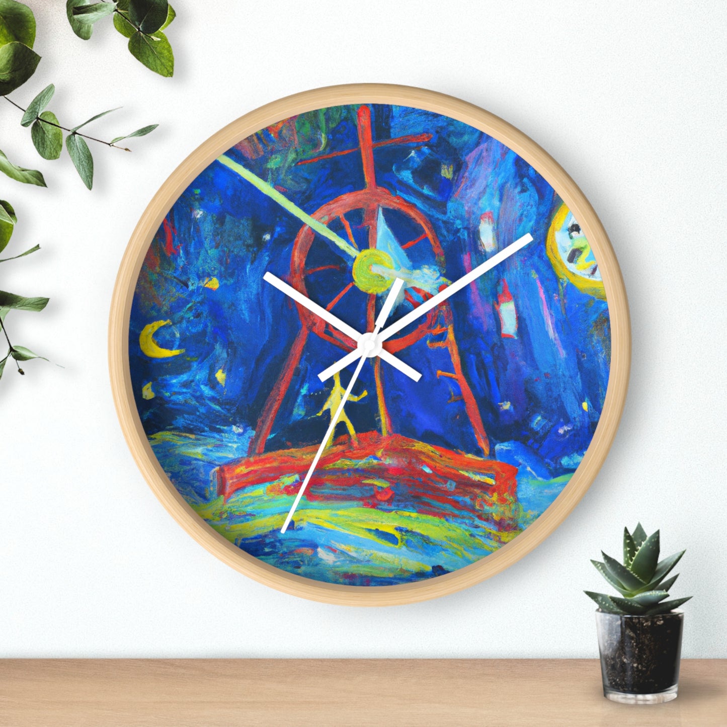 "A Passage Through the Ages" - The Alien Wall Clock