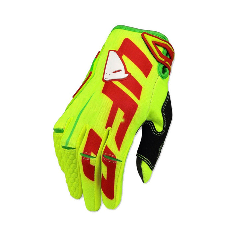 Guantes para motocicleta, ciclismo, todoterreno, guantes transpirables con dedos largos