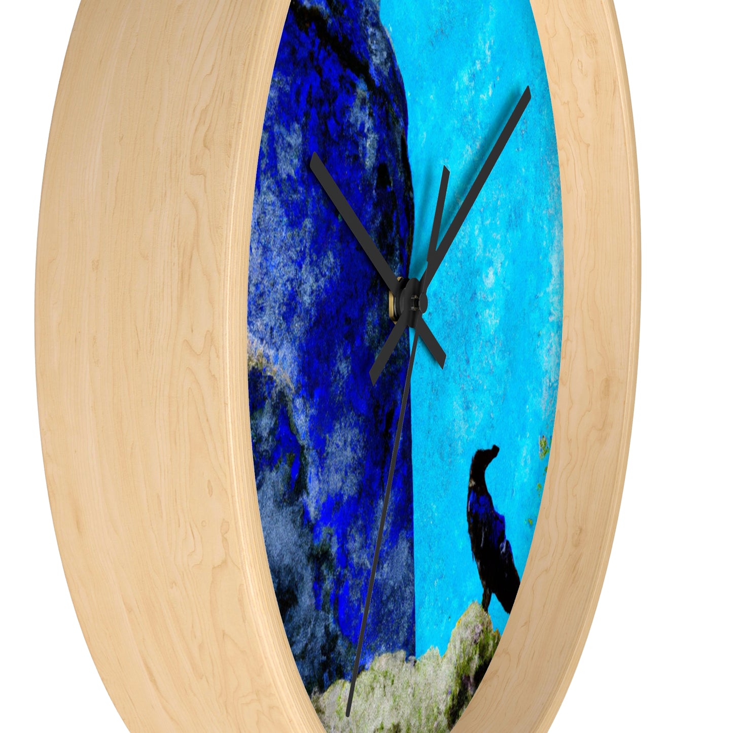 "Crow's Perch on a Waning Tower" - The Alien Wall Clock