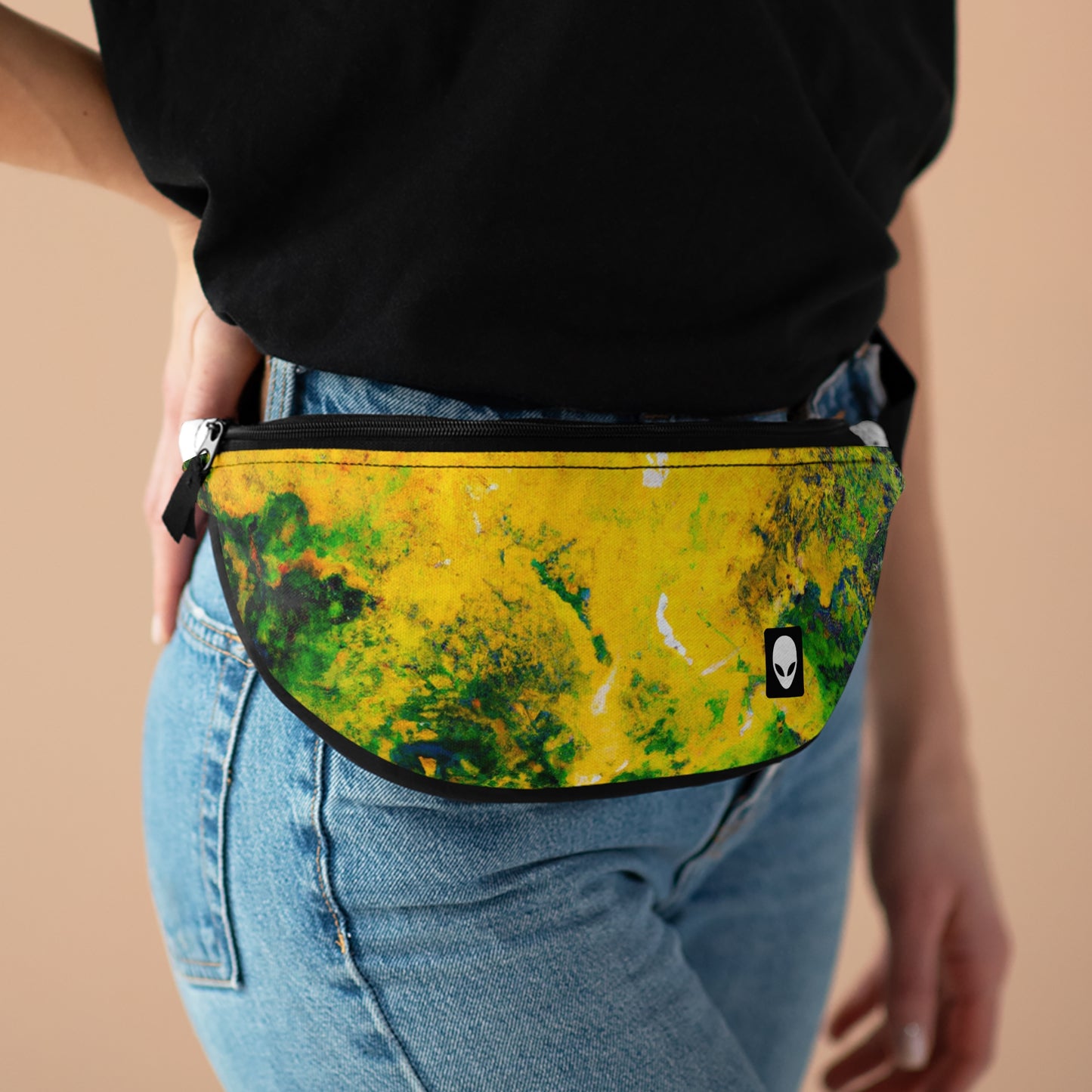 "Exploring Colorful Textures"- The Alien Fanny Pack