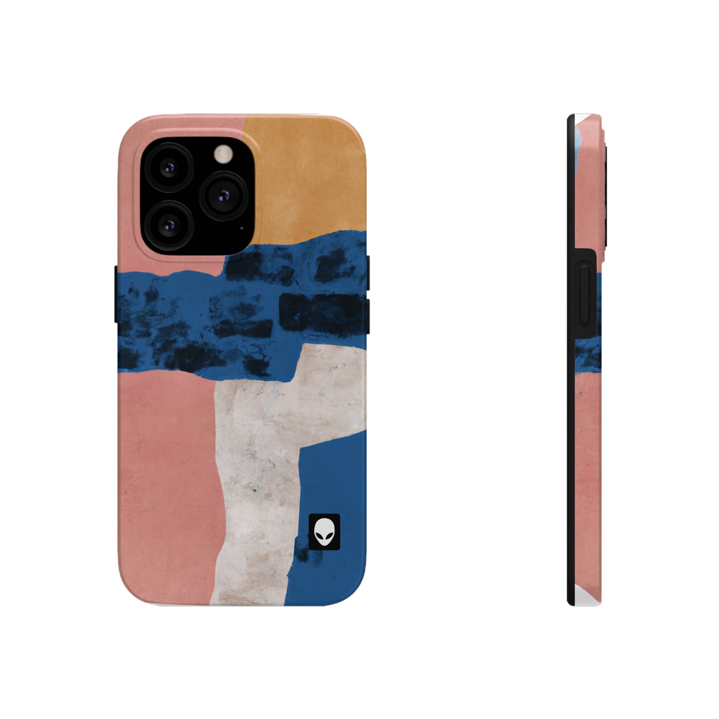 "Interacción de luces y sombras: un collage abstracto" - The Alien Tough Phone Cases