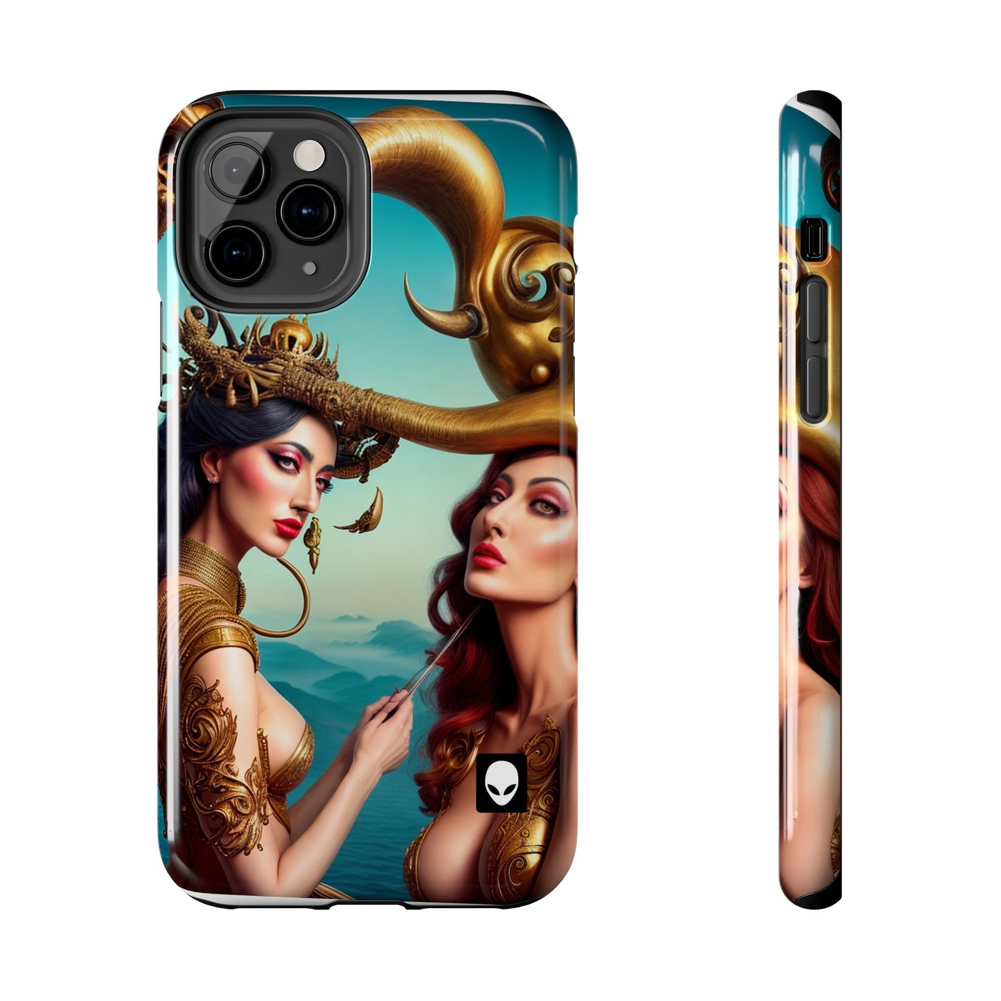 „Metaphorischer Wahnsinn: Eine Erkundung der surrealen Welten von Salvador Dalis“ – The Alien Tough Phone Cases