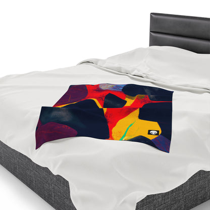 "A Mosaic of Emotion" - The Alien Velveteen Plush Blanket