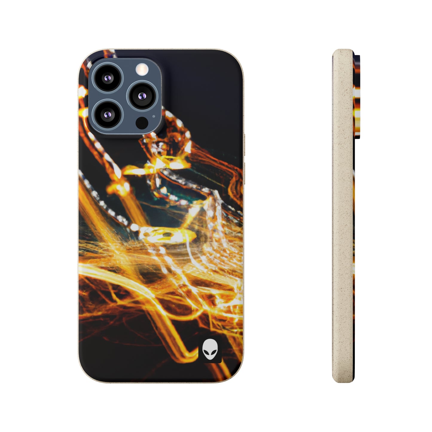 "Chaotic Disruption: An Abstract Exploration" - The Alien Eco-friendly Cases