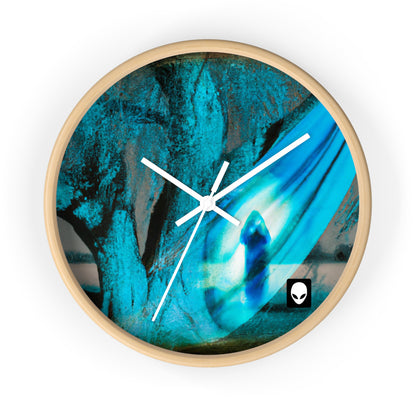 "Dreamscape: Exploring the Inner Realm" - The Alien Wall Clock