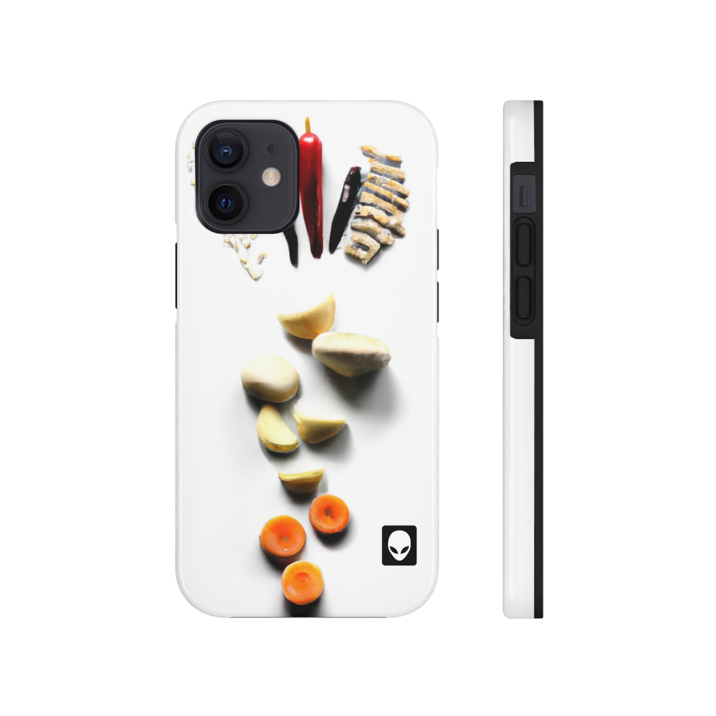 "Cocinando creatividad: arte de cocina de bricolaje" - The Alien Tough Phone Cases