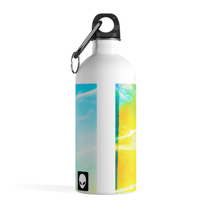 "Exploring My World through Art: Capturing the Memories of Places Visited" - The Alien Stainless Steel Water Bottle