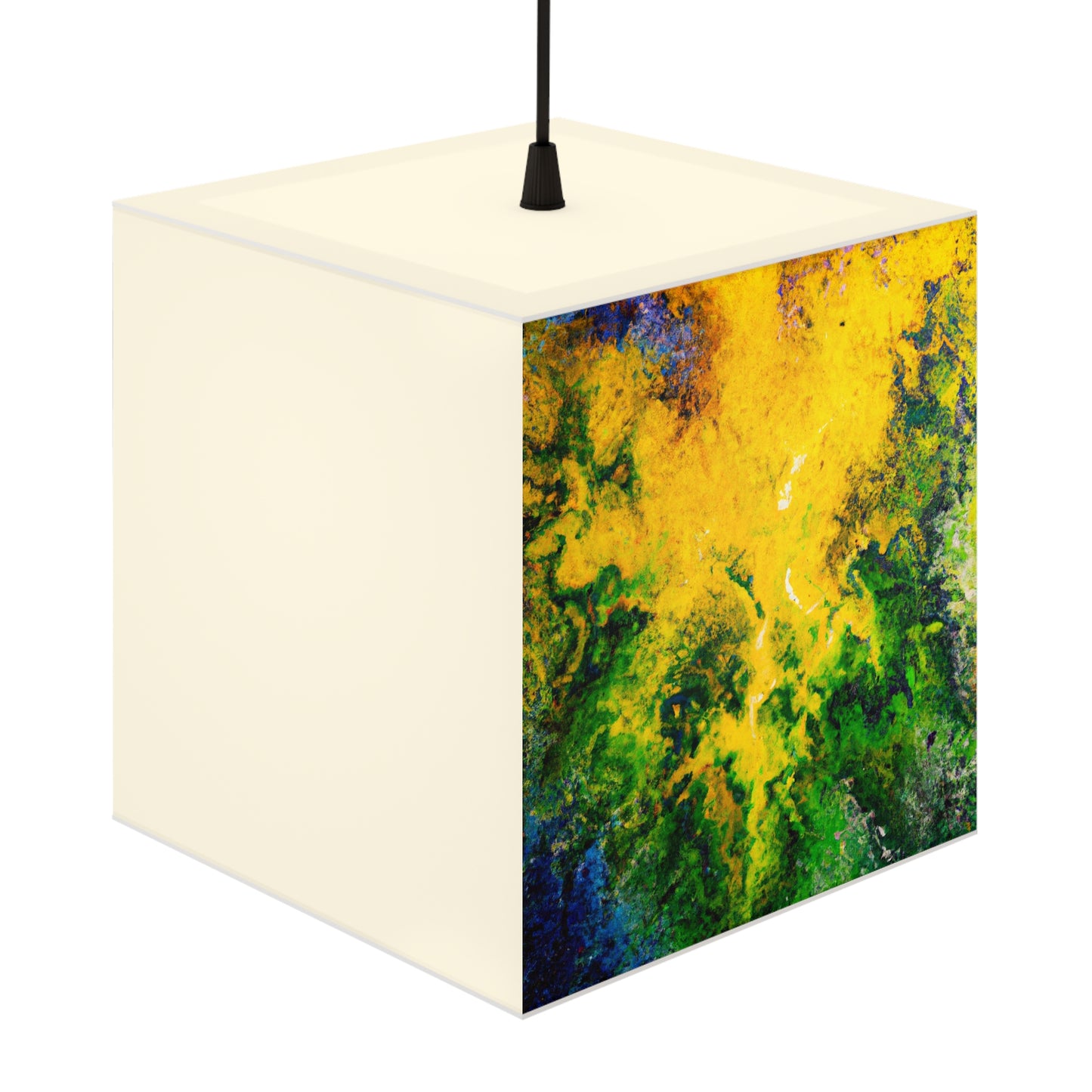 "Exploring Colorful Textures" - The Alien Light Cube Lamp