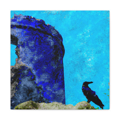 "Crow's Perch on a Waning Tower" - The Alien Canva