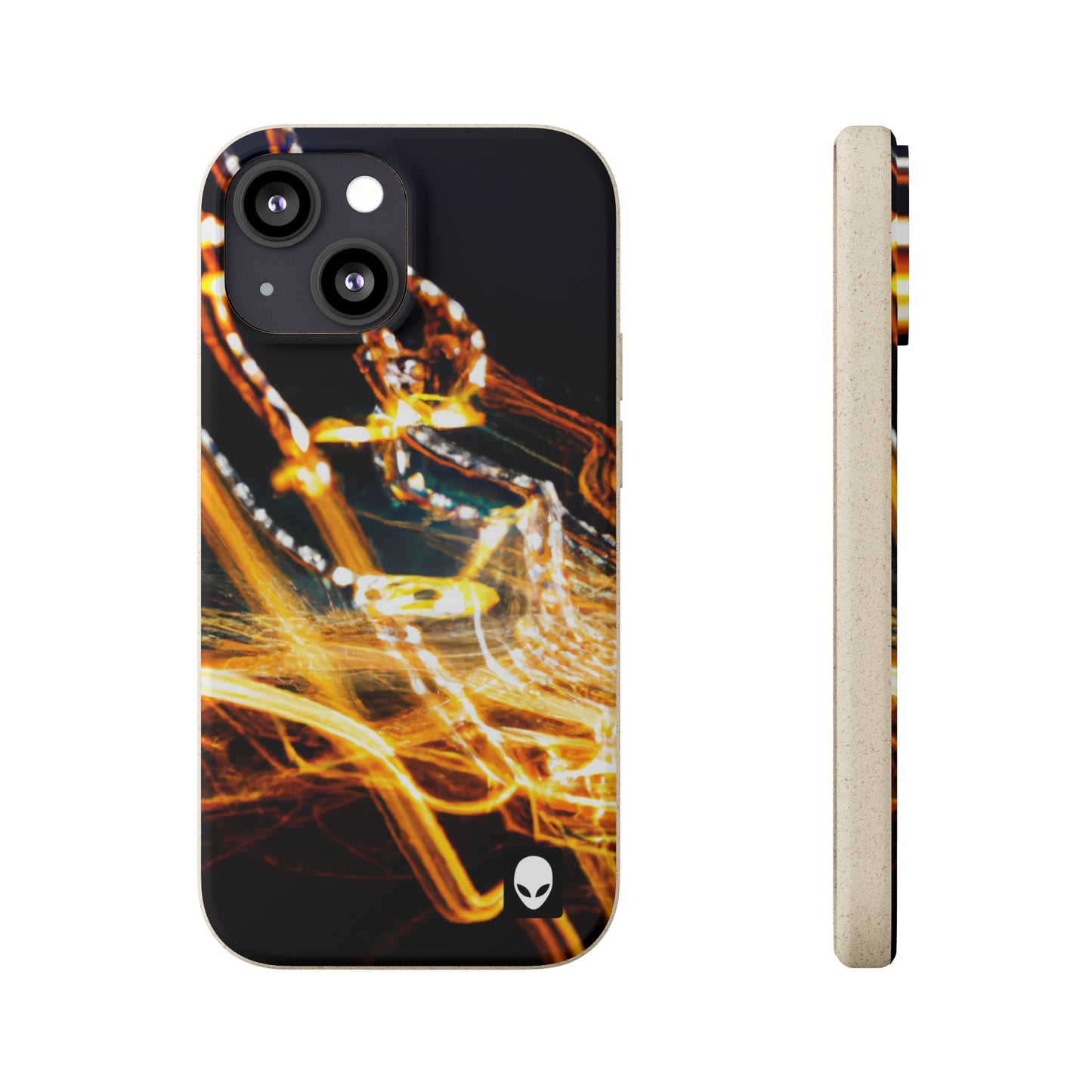 "Chaotic Disruption: An Abstract Exploration" - The Alien Eco-friendly Cases