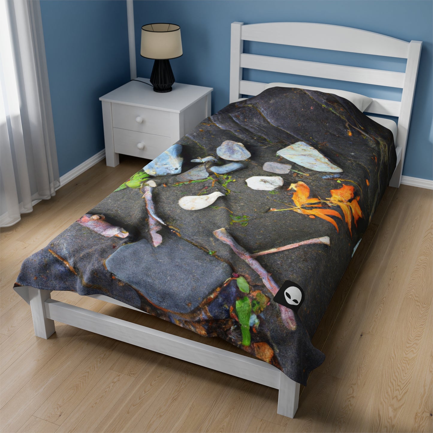 "Elements of Nature: Crafting a Creative Landscape" - The Alien Velveteen Plush Blanket