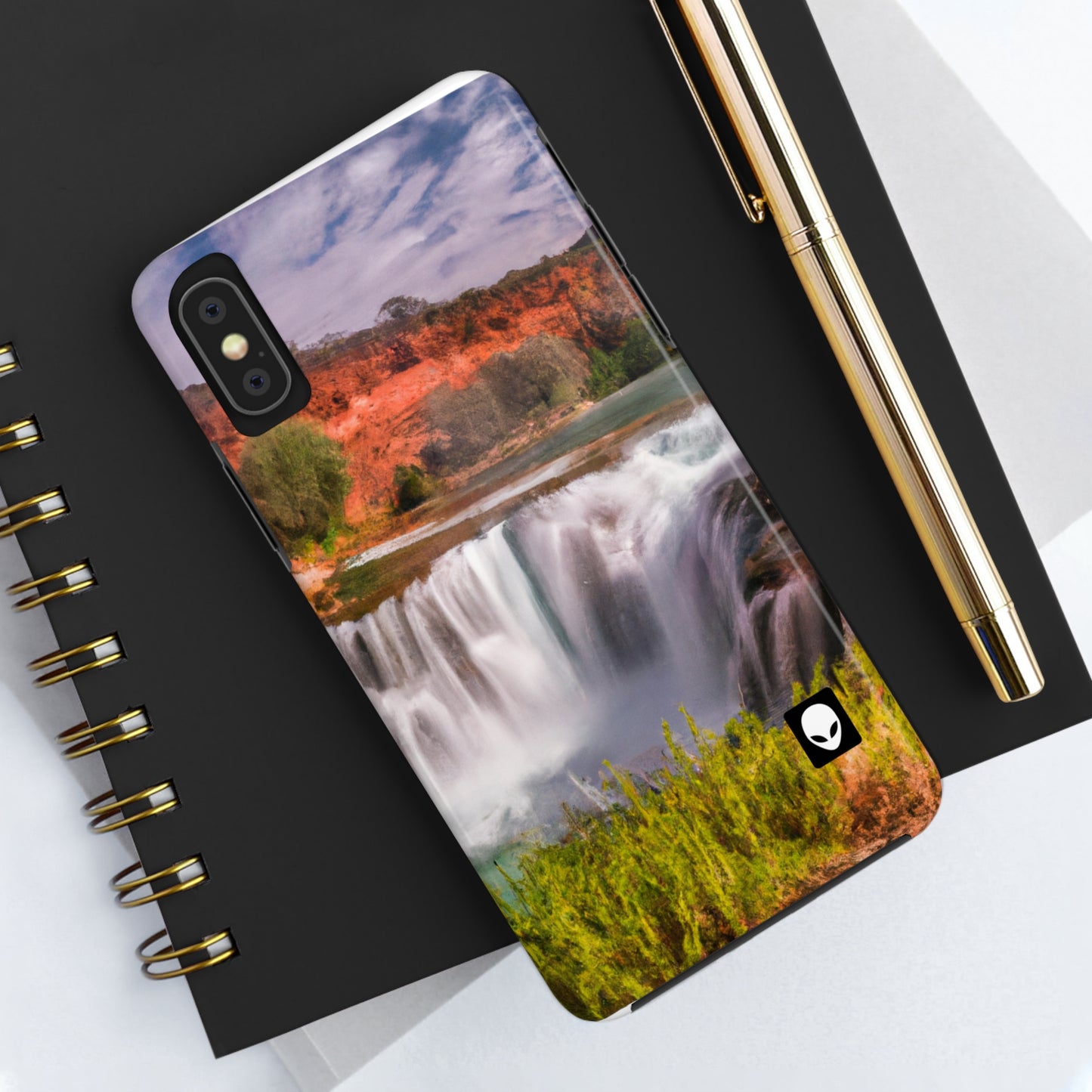 "Capturing Nature's Beauty: Crafting an Iconic Landscape in Vibrant Art" - The Alien Tough Phone Cases