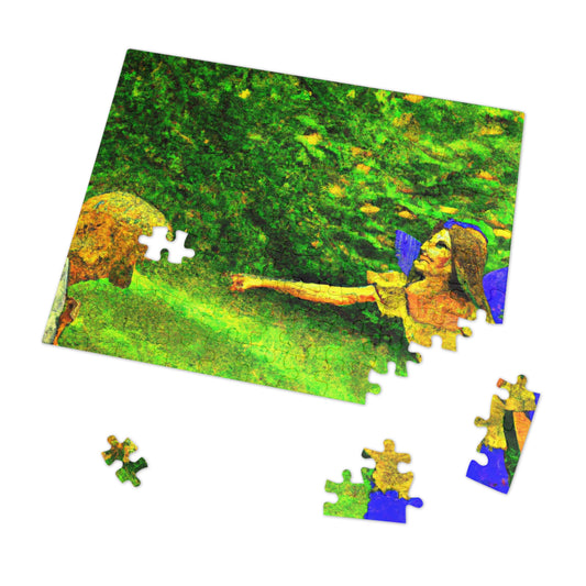 The Fairy and the Brave Adventurer - The Alien Jigsaw Puzzle