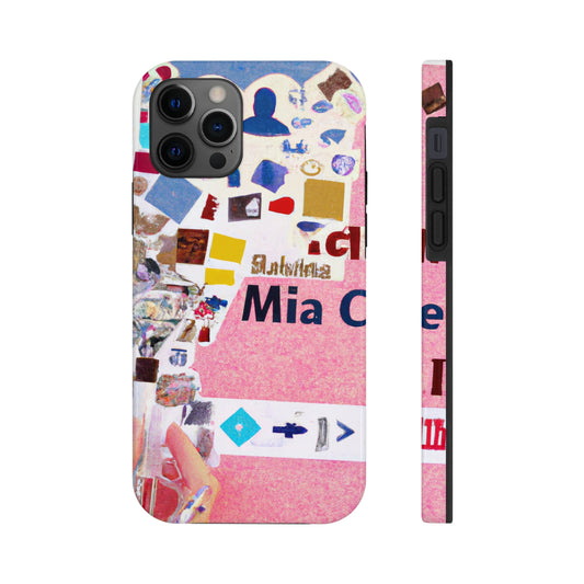 "Building an Online Identity: A Social Media Collage" - The Alien Tough Phone Cases