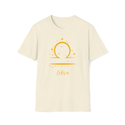 Signo del zodiaco Libra - La camiseta alienígena unisex Softstyle