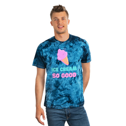 Ice Cream So Good – The Alien Tie-Dye T-Shirt, Kristall