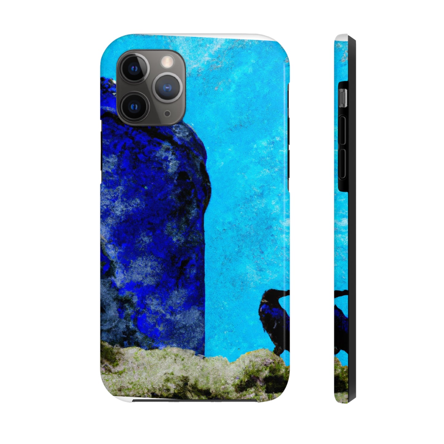 "Crow's Perch on a Waning Tower" - The Alien Tough Phone Cases