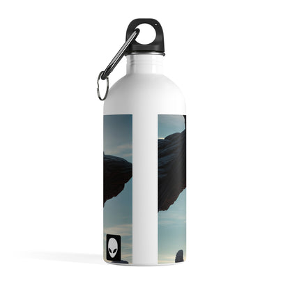 "Alien Landscape Odyssey" - The Alien Stainless Steel Water Bottle