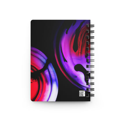 "Exploring Contrasts: A Colorful Dance of Luminance and Chromatic Aberration" - The Alien Spiral Bound Journal