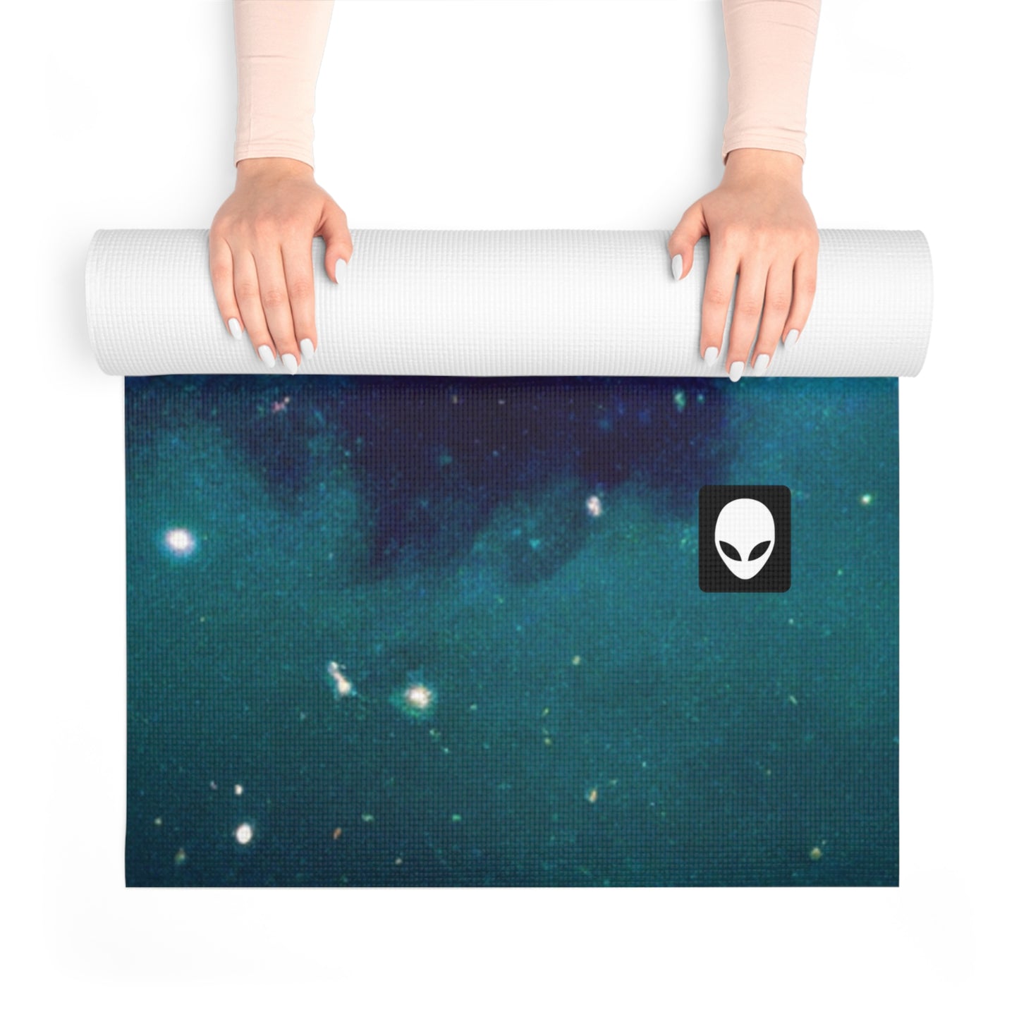 "Midnight Celestial Symphony" - The Alien Yoga Mat