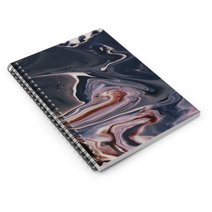 Masterpiece Musings - The Alien Spiral Notebook (Ruled Line)