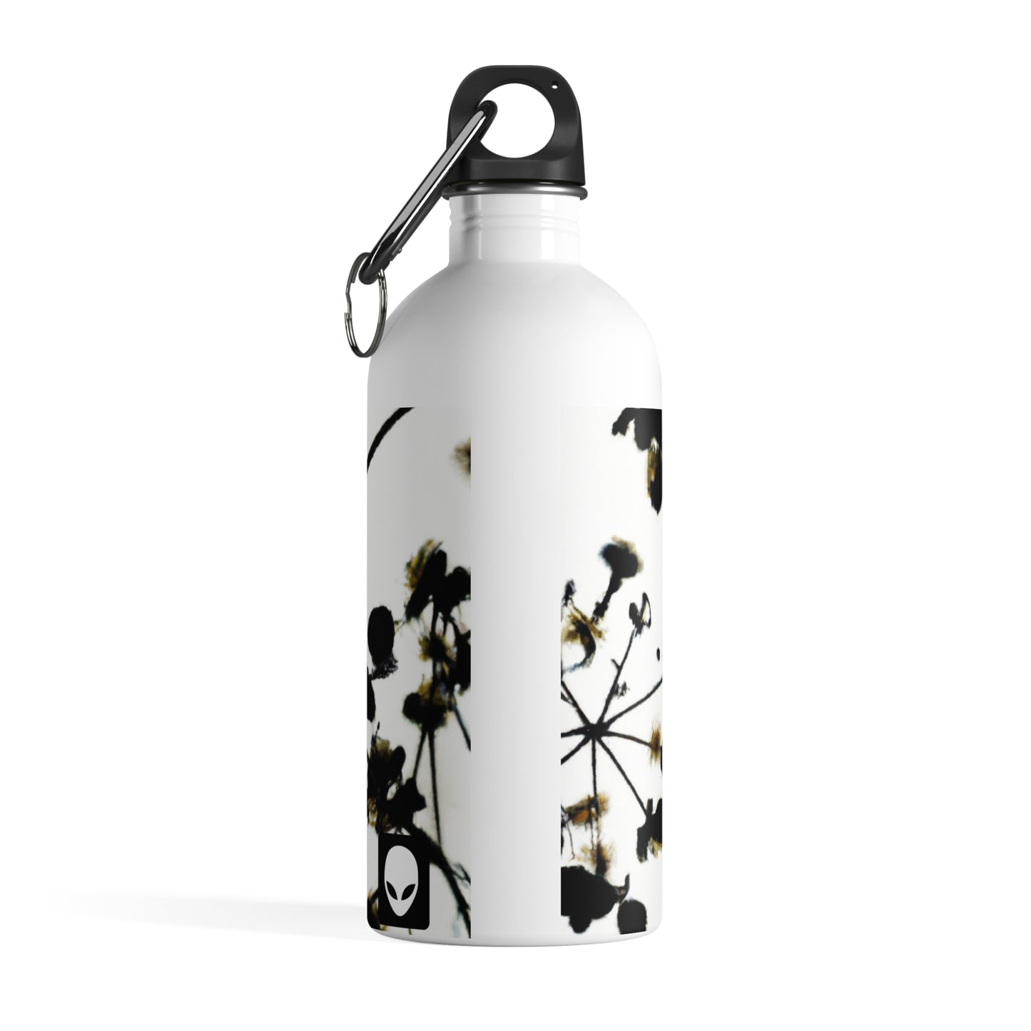 "A Light and Shadow Illumination" - The Alien Stainless Steel Water Bottle