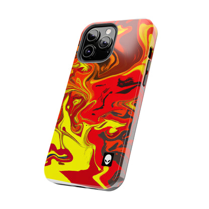 "Abstract Energy in Motion" - The Alien Tough Phone Cases