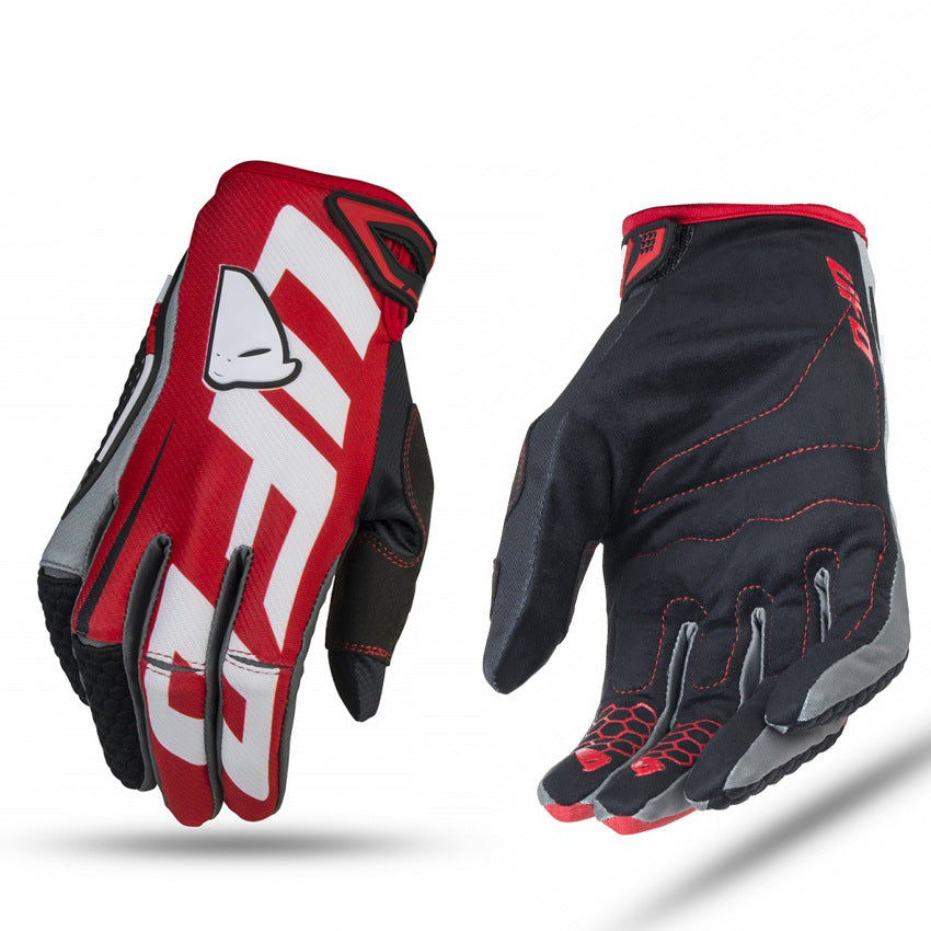 Motorrad Radfahren Bike Off-Road Handschuhe Lange Finger Atmungsaktive Handschuhe