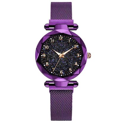 Quartz Lazy Watch Magnet Suction Iron Student Watch