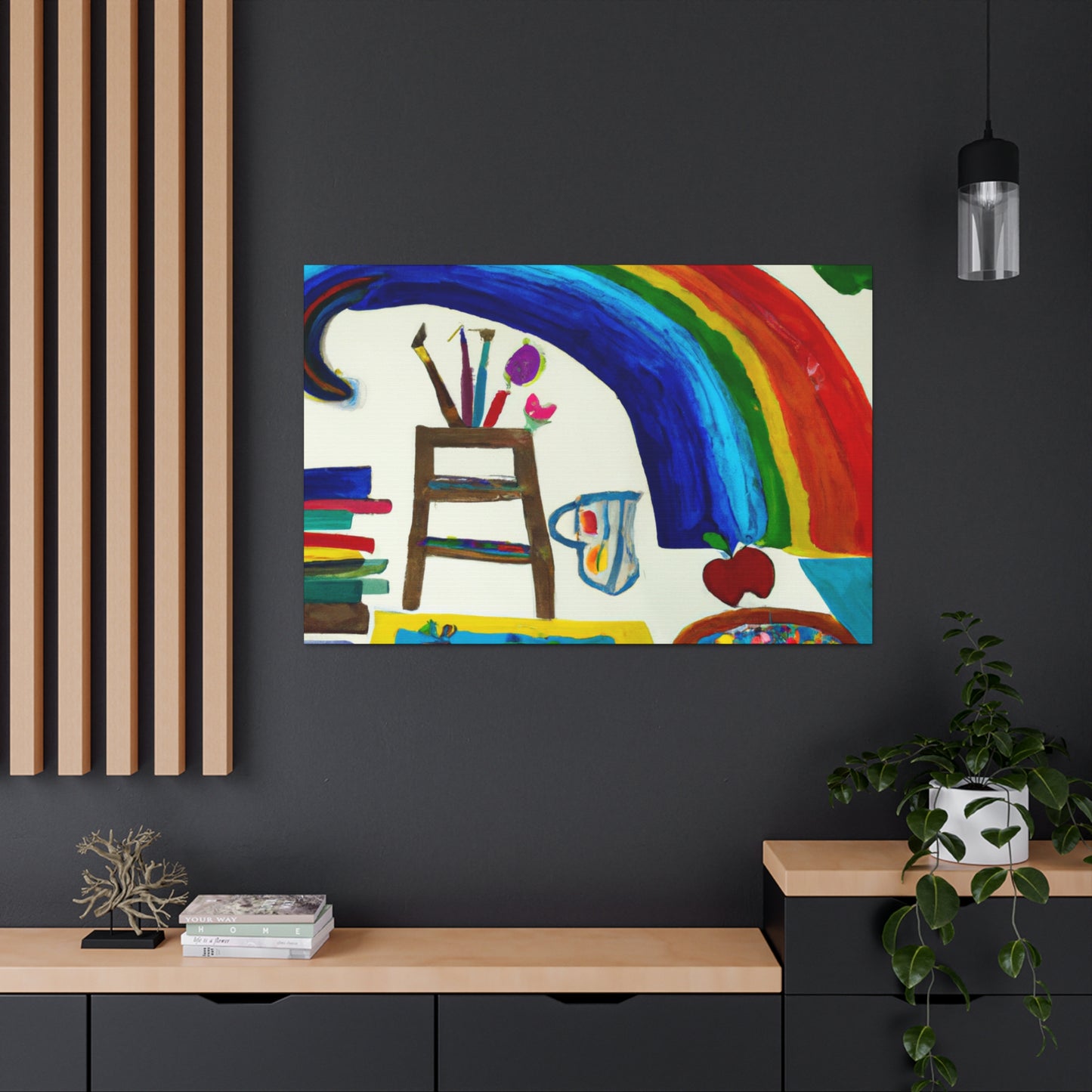 "Un fantástico arco iris de posibilidades" - The Alien Canva