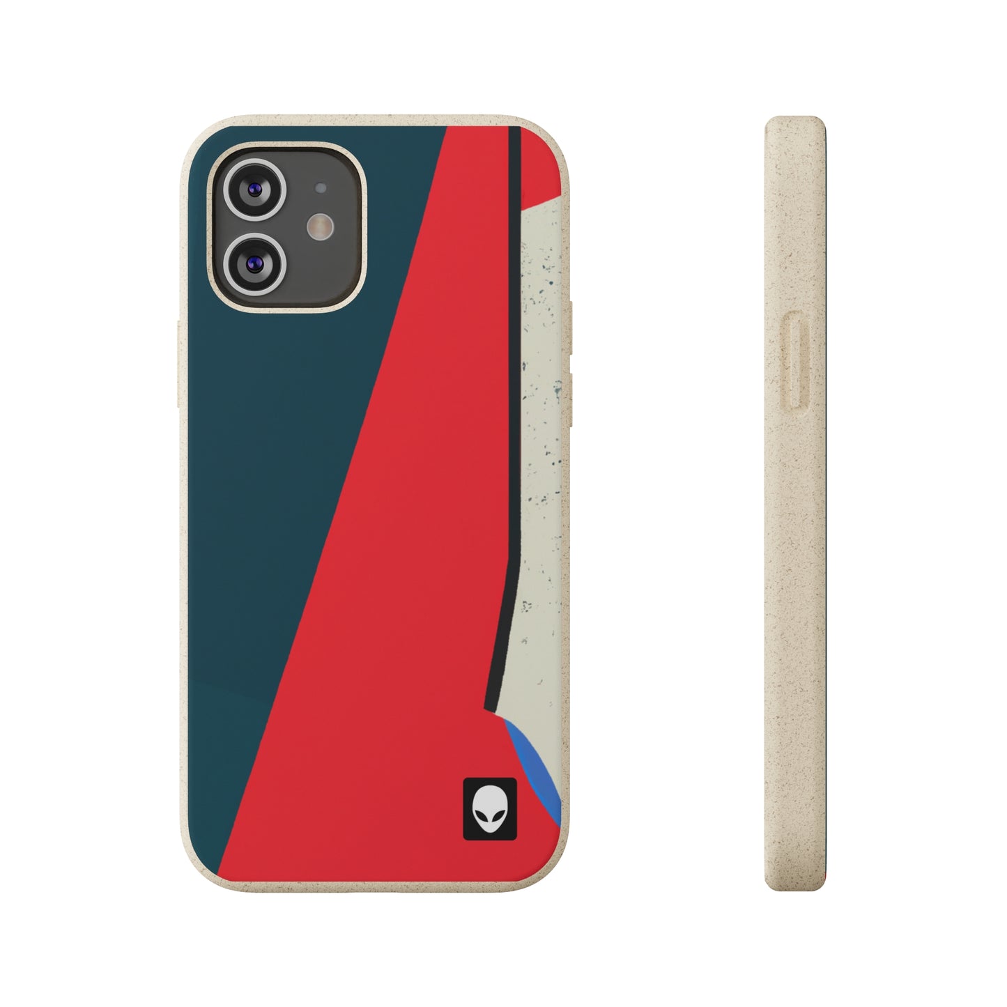 "Expresionismo abstracto: exploración de líneas y formas" - The Alien Eco-friendly Cases