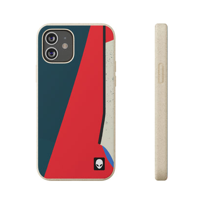 "Expresionismo abstracto: exploración de líneas y formas" - The Alien Eco-friendly Cases