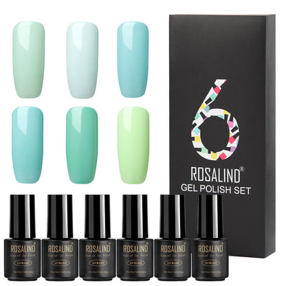 Esmalte de uñas fino 6 botellas